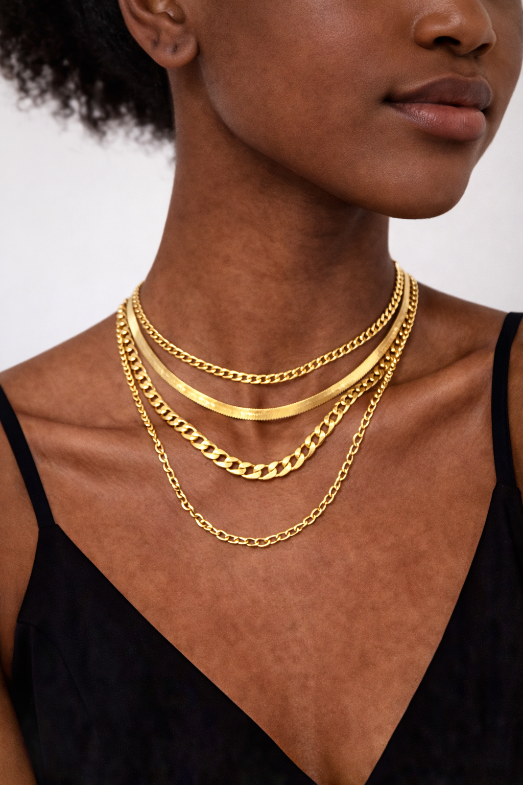 Stacked Gold Necklace