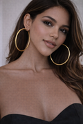 Gold Hoop Earrings