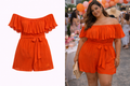 Plus Size Romper