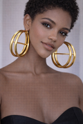 Gold Hoop Earrings