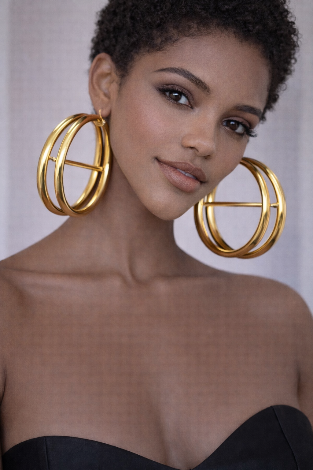Gold Hoop Earrings