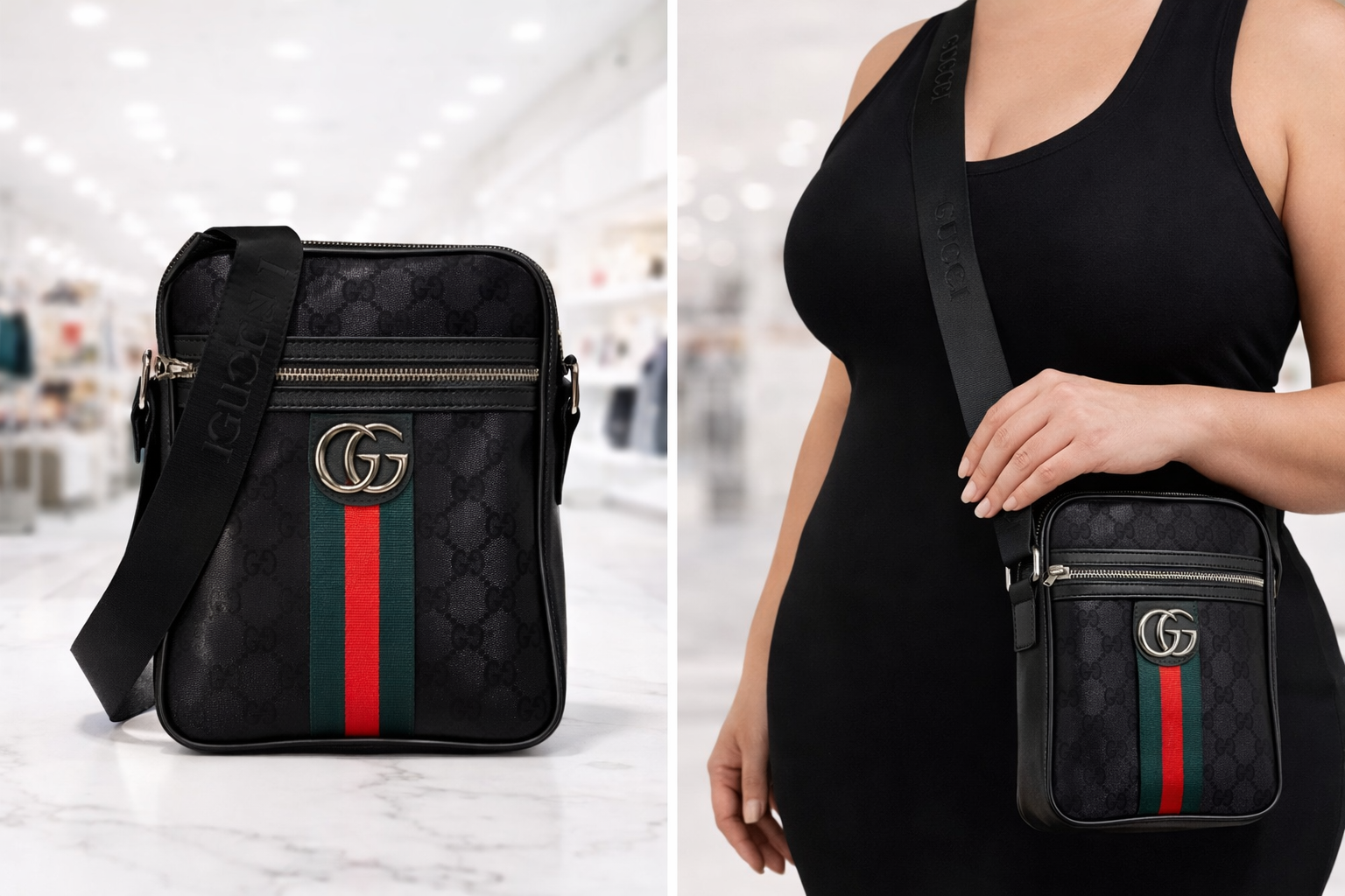 Gucci Inspired Crossbody