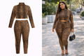 Leopard Print 2Piece Set