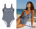 Dior inspired One Piece Swimsuit